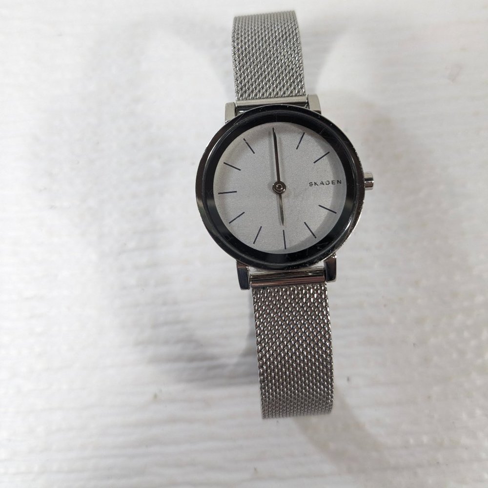 Skagen Women's‎ Watch SKW2441 Hald Quartz Stainless Steel mesh Dress wristwatch